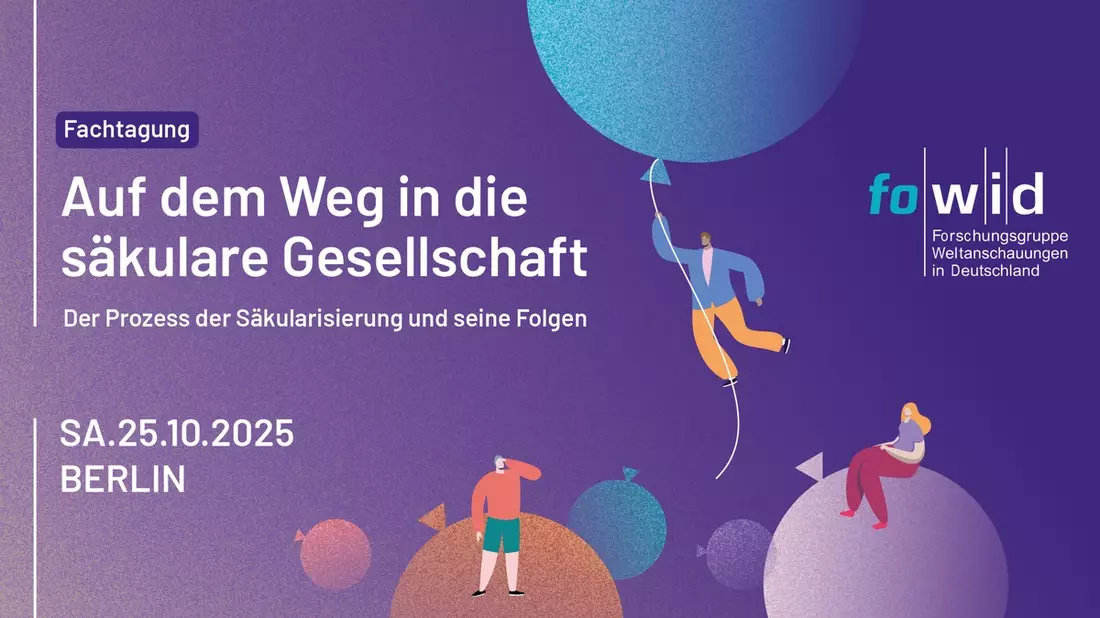 Auf dem Weg in die säkulare Gesellschaft / fowid-Tagung zu den Ursachen und Folgen der Säkularisierung - Bild: presseportal.de
