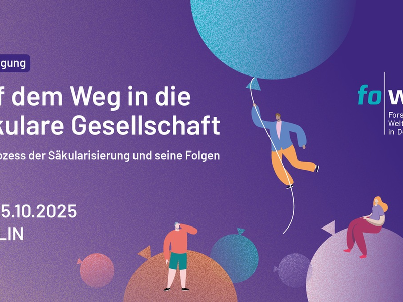 Auf dem Weg in die säkulare Gesellschaft / fowid-Tagung zu den Ursachen und Folgen der Säkularisierung - Foto: presseportal.de