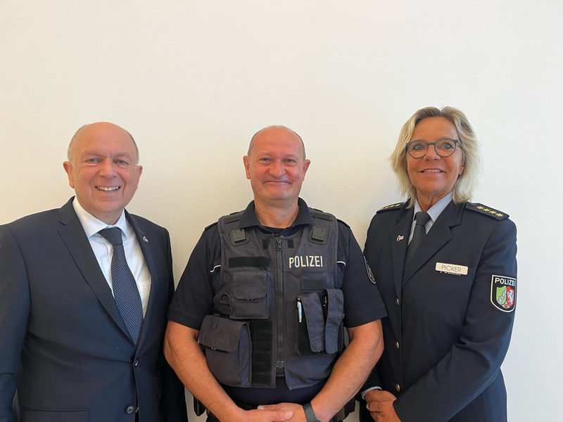 POL-PB: Neuer Bezirk für Polizeihauptkommissar Markus Wieczorek - Foto: presseportal.de