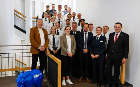 POL-HAM: Die Polizei Hamm begrüßt 20 Neuzugänge - Foto: presseportal.de