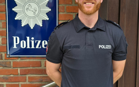 POL-STD: Polizeioberkommissar Jan-Niklas Witt neuer Leiter der Polizeistation Himmelpforten - Foto: presseportal.de