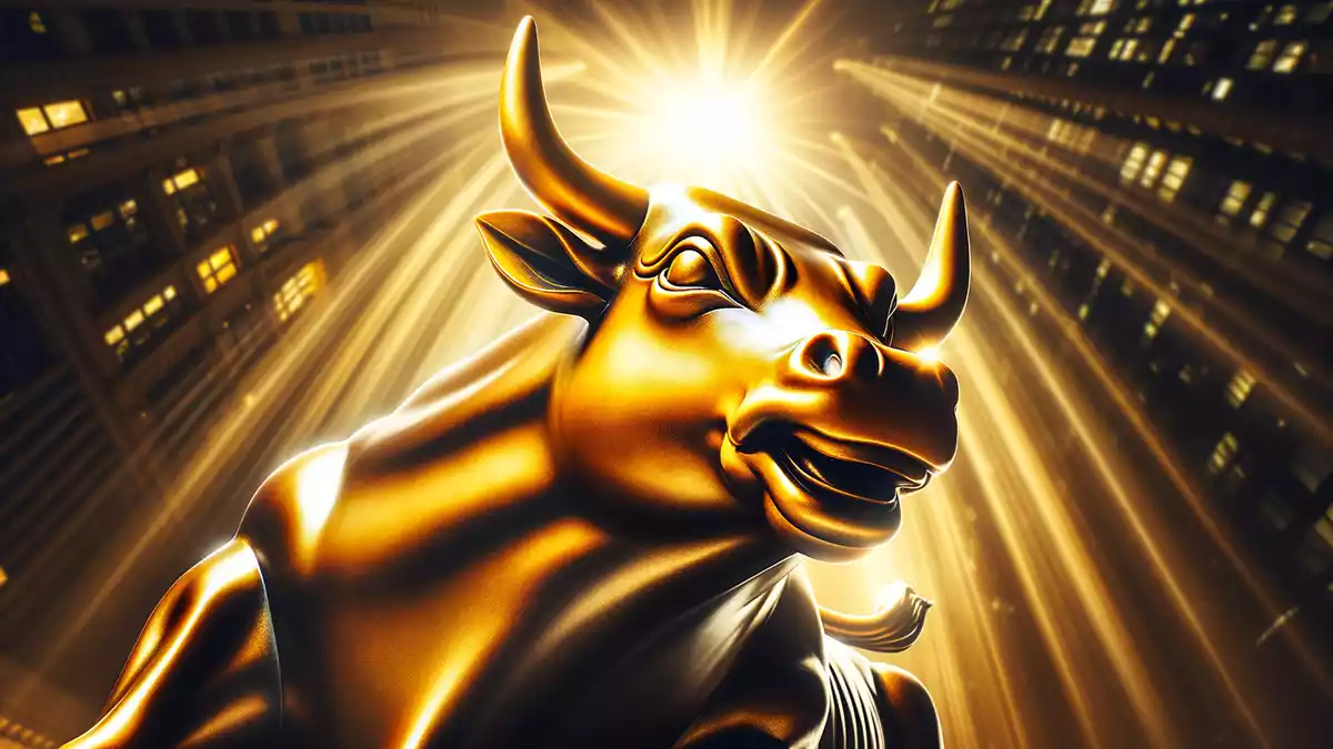 Gold’s Record Run Fuels Investor Interest in Physical ETF Option Illustration mit AI erstellt.