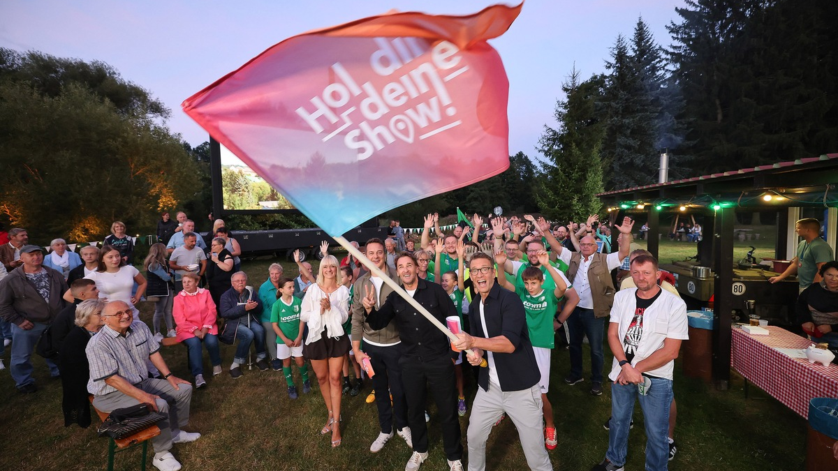 MDR begeistert mit „Hol dir deine Show!“ in Niederstriegis – Folgeausgabe im September kommt aus Nitschareuth in Thüringen - Foto: presseportal.de
