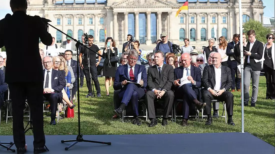 Gedenkveranstaltung zum Überfall auf Polen am 01.09.2025 - Bild: über dts Nachrichtenagentur