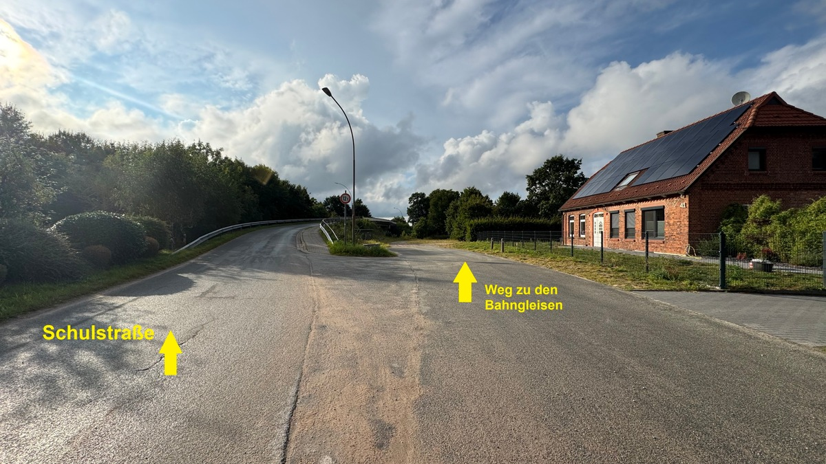 BPOL-HB: Wer legte am Sonntag in Tostedt Steine auf die Bahngleise? - Bundespolizei sucht Zeugen - Foto: presseportal.de