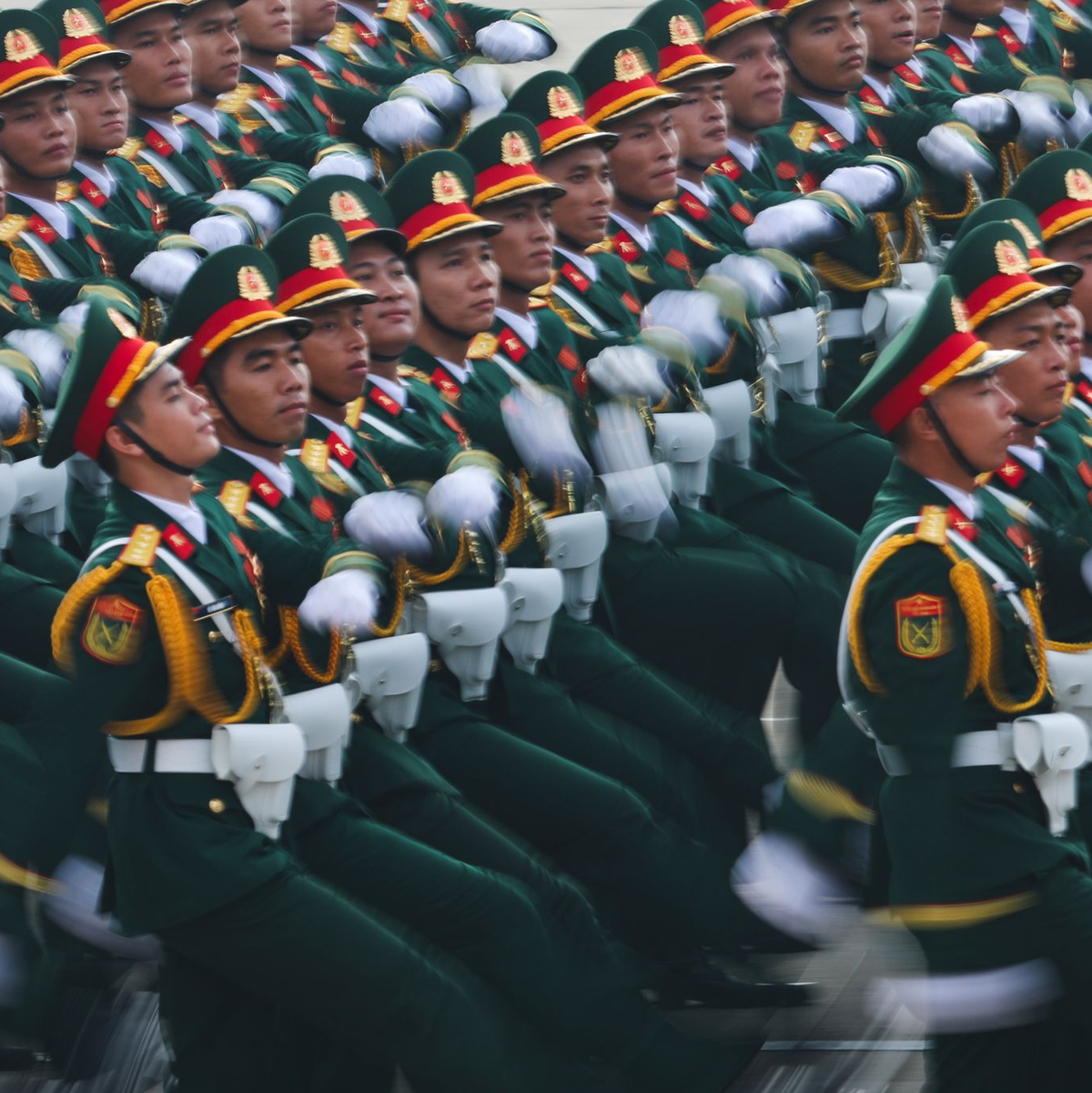 Vietnam hatte sich am 2. September 1945 von der französischen Kolonialherrschaft unabhängig erklärt.  - Foto: Athit Perawongmetha/Pool Reuters/AP/dpa