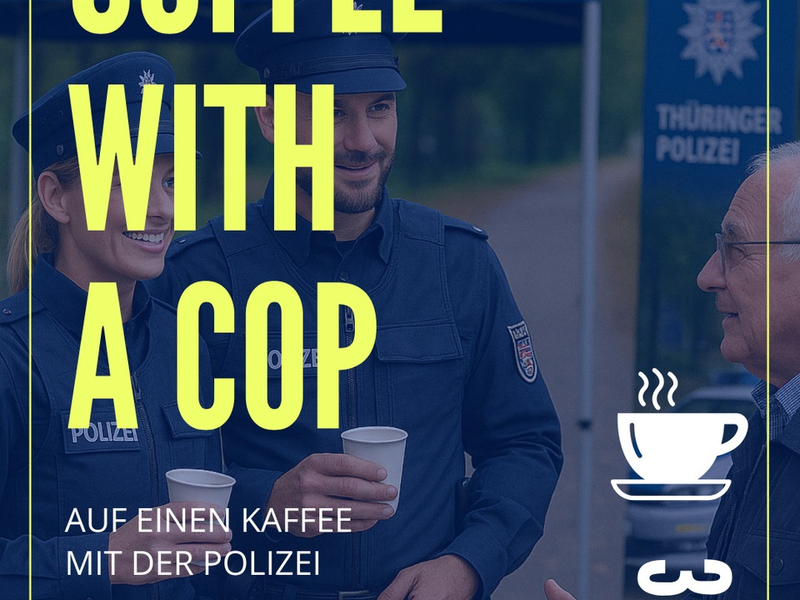 LPI-G: Coffee with a Cop - auf einen Kaffee mit der Polizei - Foto: presseportal.de