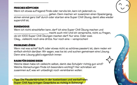 Kleine Abmachung, große Wirkung - wie der Super Chill Mini-Deal Familien zum Schulstart unterstützt - Foto: presseportal.de Kleine Abmachung, große Wirkung - wie der Super Chill Mini-Deal Familien zum Schulstart unterstützt - Foto: presseportal.de