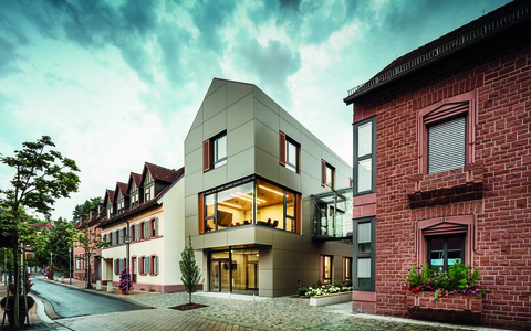 Alzenauer Rathaus - Foto: PREFA/Croce & Wir über pressetext.de