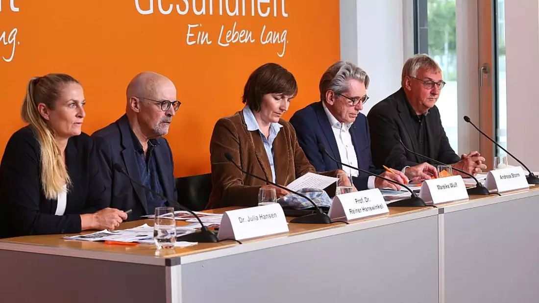 Vorstellung DAK-Präventionsradar 2025 am 02.09.2025 - Bild: über dts Nachrichtenagentur