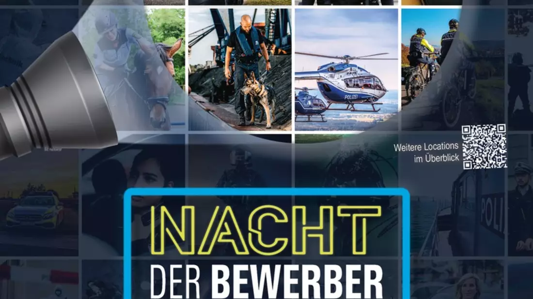 POL-MA: Mannheim/Karlsruhe/Bruchsal: Polizeipräsidien Mannheim und Karlsruhe laden zur Nacht der Bewerber am 26. September 2025 - Bild: presseportal.de