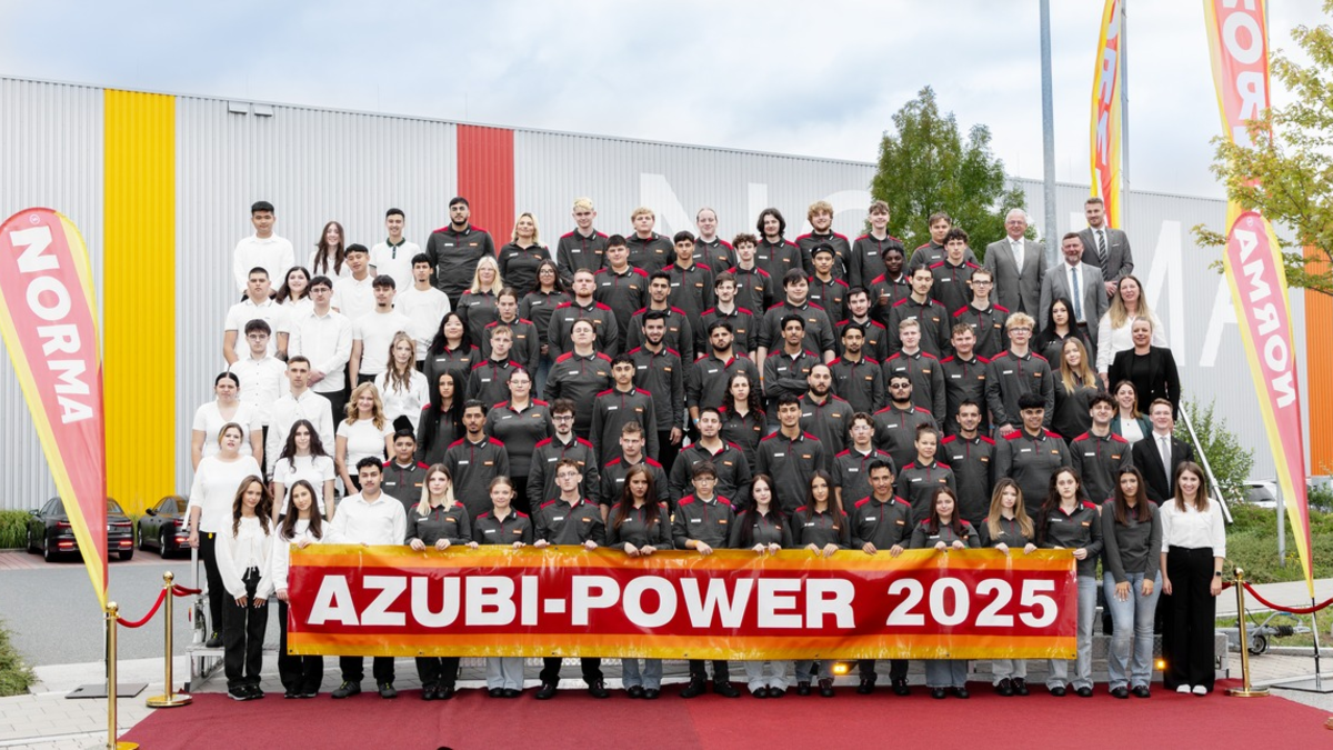 NORMA begrüßt Rekord Azubi-Jahrgang - Knapp 1.000 neue Nachwuchskräfte starten 2025 durch / So viele Auszubildende wie noch nie - Foto: presseportal.de
