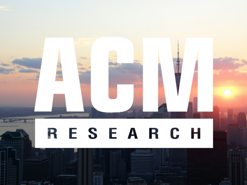 ACM Research Aktie: Gefeierte Meilensteine! - Foto: über boerse-global.de