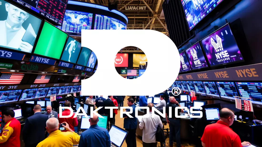 Daktronics Aktie: Doppelte Zündung an der Börse - Bild: über boerse-global.de