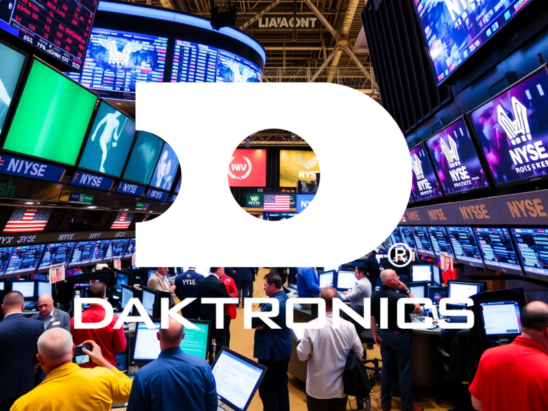 Daktronics Aktie: Doppelte Zündung an der Börse - Foto: über boerse-global.de