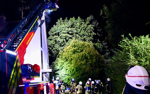 FF Olsberg: Feuer in Mehrfamilienhaus in Bigge - Foto: presseportal.de
