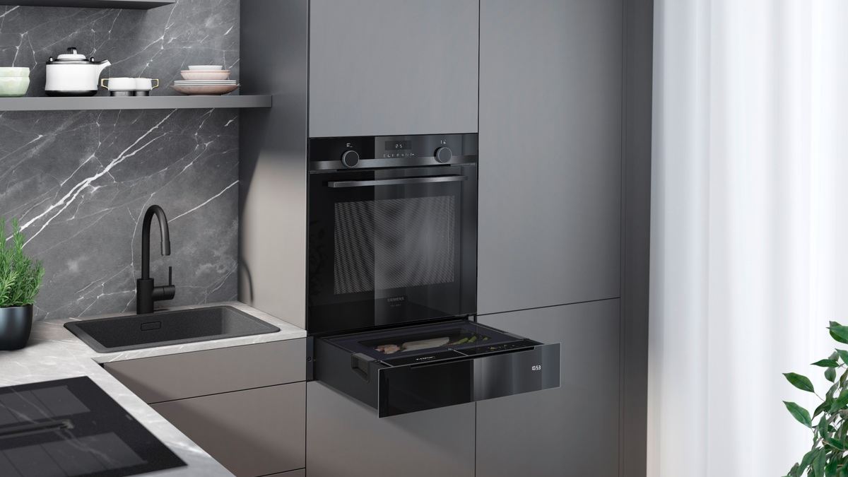 Dampf in neuer Dimension / Siemens Hausgeräte stellt die weltweit erste Dampfschublade vor - Foto: presseportal.de