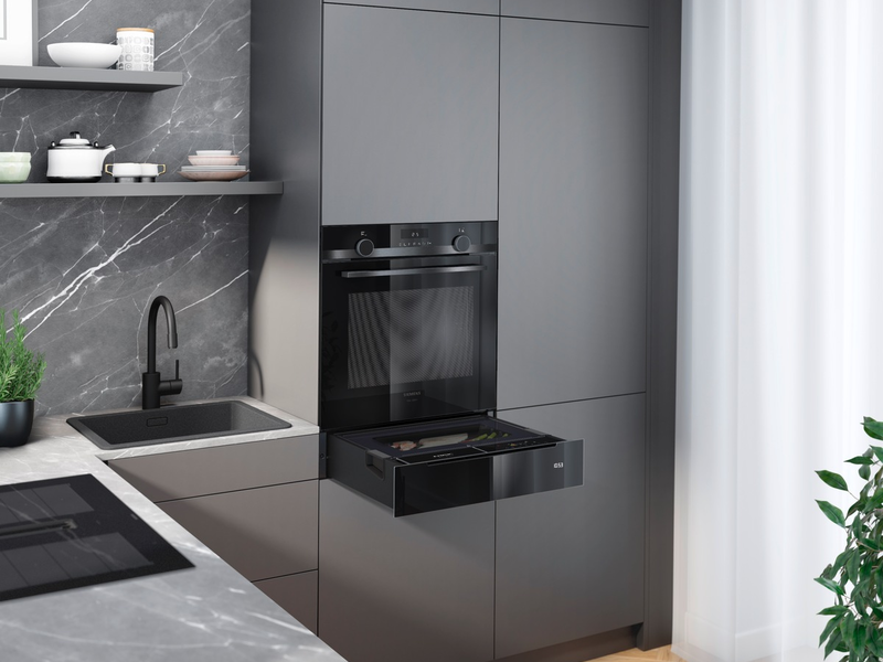 Dampf in neuer Dimension / Siemens Hausgeräte stellt die weltweit erste Dampfschublade vor - Foto: presseportal.de