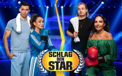 San Diego Pooth Verona Pooth Wilson Gonzalez Ochsenknecht Natascha Ochsenknecht Schlag den Star - Foto: Joyn/Steffen Z. Wolff, presseportal.de