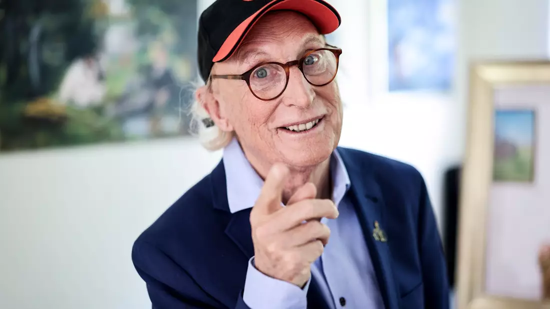 Komiker Otto Waalkes wird für sein Lebenswerk mit dem Deutschen Fernsehpreis ausgezeichnet. (Archivfoto) - Bild: Christian Charisius/dpa