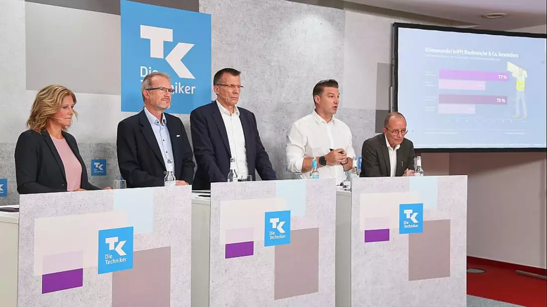 Vorstellung TK-Gesundheitsreport 2025 am 03.09.2025 - Bild: über dts Nachrichtenagentur