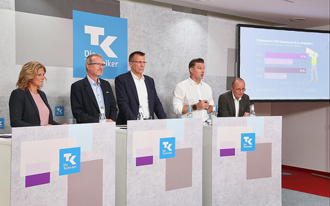 Vorstellung TK-Gesundheitsreport 2025 am 03.09.2025 - Foto: über dts Nachrichtenagentur