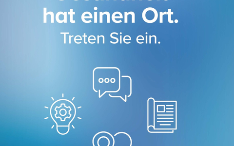 Gesundheit hat einen Ort - Wort & Bild Verlagsgruppe auf der expopharm 2025 - Foto: presseportal.de