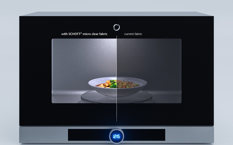 Mehr Durchblick in der Küche: SCHOTT revolutioniert Mikrowellenglas mit nahezu transparentem Gitter - Foto: presseportal.de Mehr Durchblick in der Küche: SCHOTT revolutioniert Mikrowellenglas mit nahezu transparentem Gitter - Foto: presseportal.de