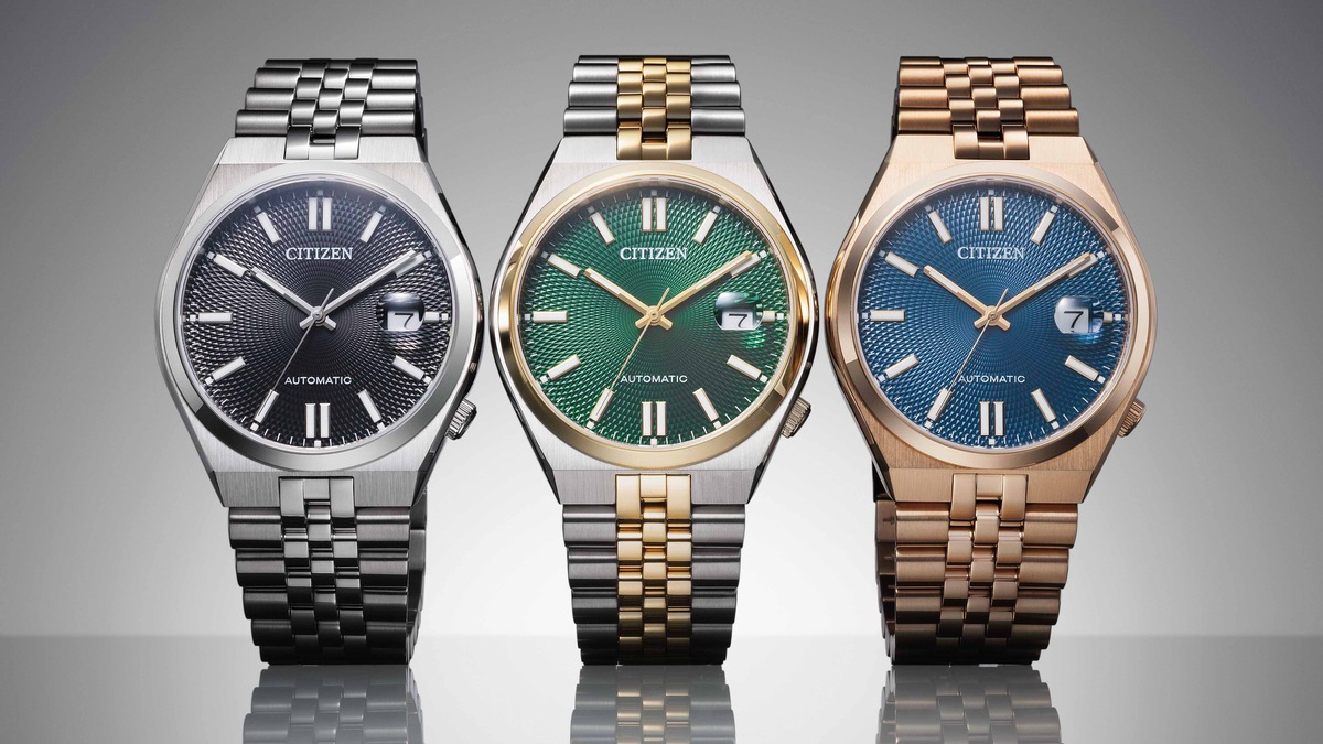 CITIZEN TSUYOSA 60 Automatic - neues Werk mit 60 Stunden Gangreserve und mehrgliedriges Band - Foto: presseportal.de