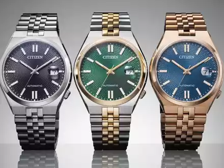 CITIZEN TSUYOSA 60 Automatic - neues Werk mit 60 Stunden Gangreserve und mehrgliedriges Band - Foto: presseportal.de