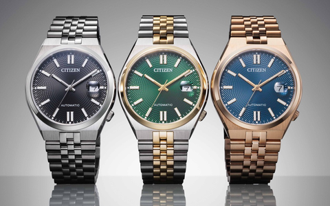 CITIZEN TSUYOSA 60 Automatic - neues Werk mit 60 Stunden Gangreserve und mehrgliedriges Band - Foto: presseportal.de