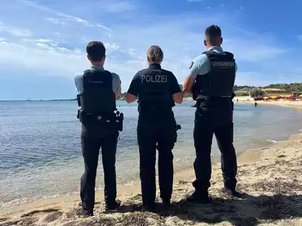 POL-SI: Würde es jederzeit wieder machen: Polizistin aus Bad Berleburg blickt zufrieden auf Auslandseinsatz in Südfrankreich - #polsiwi - Foto: presseportal.de