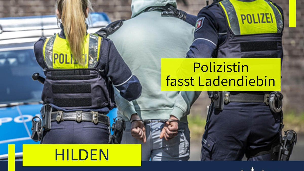 POL-ME: Beim Einkaufen: Polizistin stellt Ladendiebin - 2509015 - Foto: presseportal.de