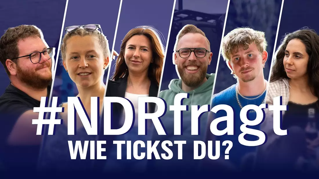 #NDRfragt – Wie tickst du?: Neues Videoformat bringt junge Norddeutsche in den Dialog - Bild: presseportal.de