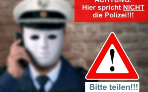 POL-PDLD: Aktuelle Warnmeldung der Polizeidirektion Landau - falscher Polizeibeamter/Schockanrufe - Foto: presseportal.de