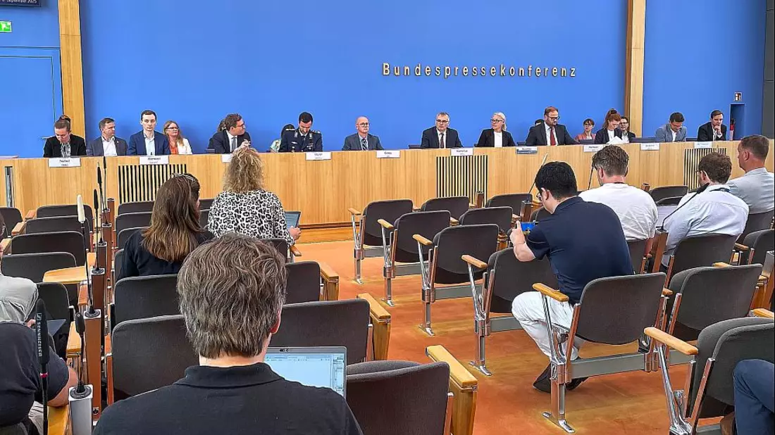 Regierungspressekonferenz am 03.09.2025 - Bild: über dts Nachrichtenagentur