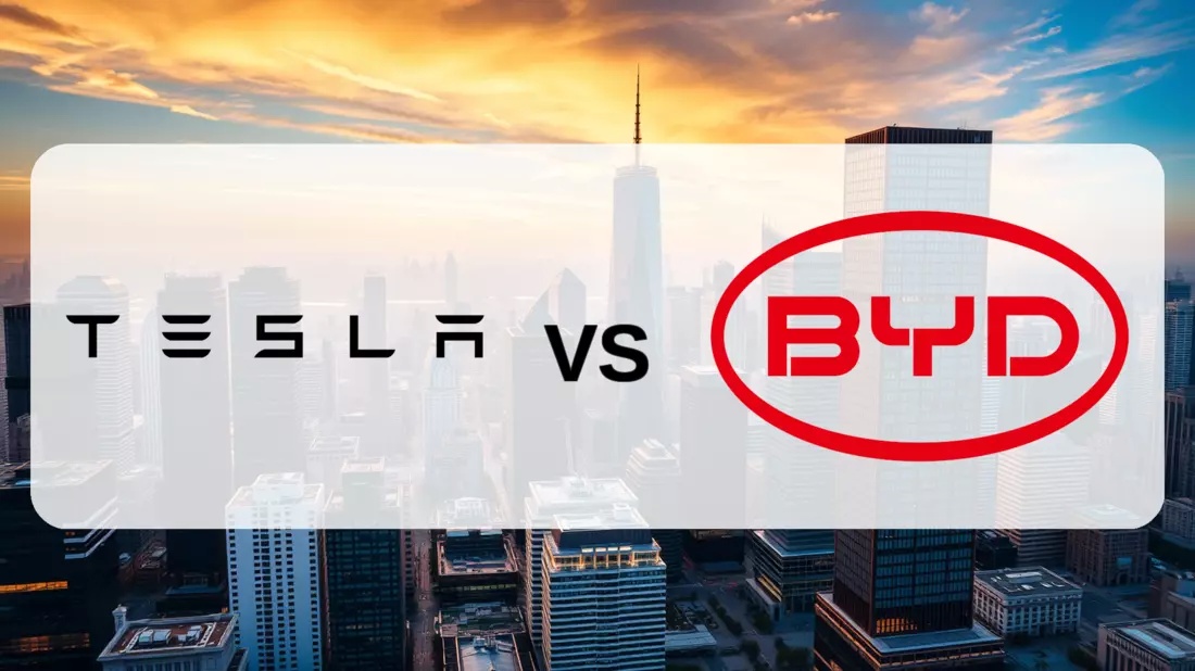 Tesla- vs. BYD-Aktie: Wer führt das E-Auto-Rennen an? - Bild: über boerse-global.de