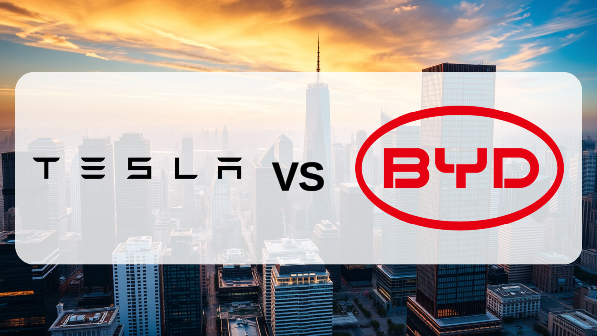Tesla- vs. BYD-Aktie: Wer führt das E-Auto-Rennen an? - Foto: über boerse-global.de