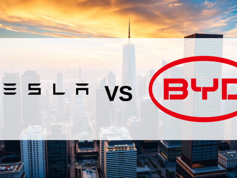 Tesla- vs. BYD-Aktie: Wer führt das E-Auto-Rennen an? - Foto: über boerse-global.de