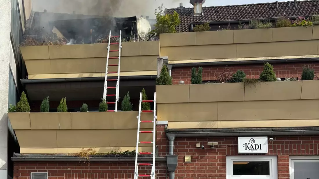 FW Osterholz-Scharm.: Wohnungsbrand in der Innenstand von Osterholz-Scharmbeck - Bild: presseportal.de