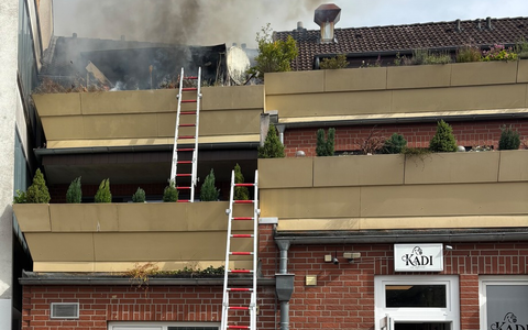 FW Osterholz-Scharm.: Wohnungsbrand in der Innenstand von Osterholz-Scharmbeck - Foto: presseportal.de