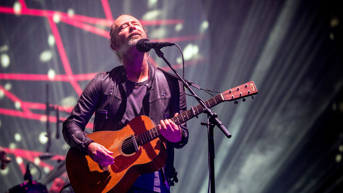 Radiohead-Sänger Thom Yorke. Mit Songs wie «Karma Police» und «Creep» erlangte die britische Band in den 90er Jahren weltweite Bekanntheit (Archivbild). - Foto: Amy Harris/AP/dpa