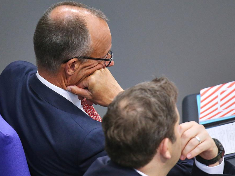 Friedrich Merz und Lars Klingbeil (Archiv) - Foto: über dts Nachrichtenagentur