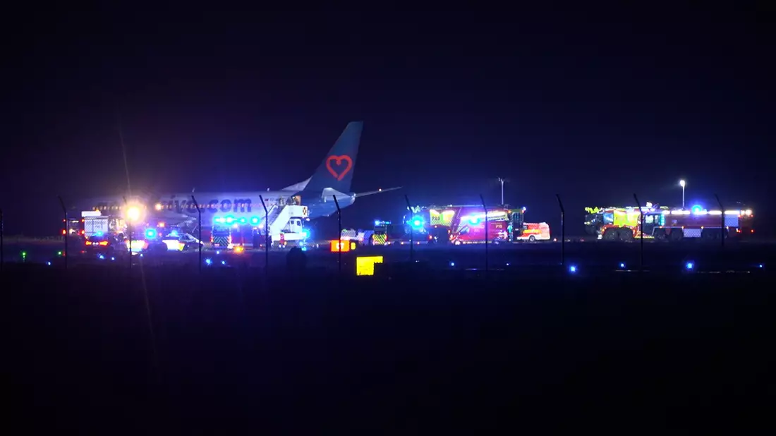 Die Passagiere sind unverletzt. - Bild: tv7news.de/dpa