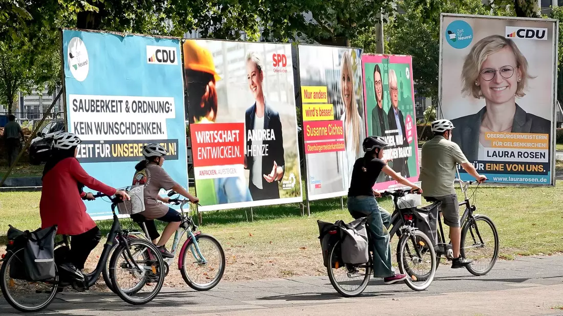 Kommunalwahl-Trend: Anstehende Wahl stößt bei zwei Dritteln der Nordrhein-Westfalen auf Interesse – CDU wird bei Lösung kommunaler Probleme mehr zugetraut als der SPD - Bild: presseportal.de