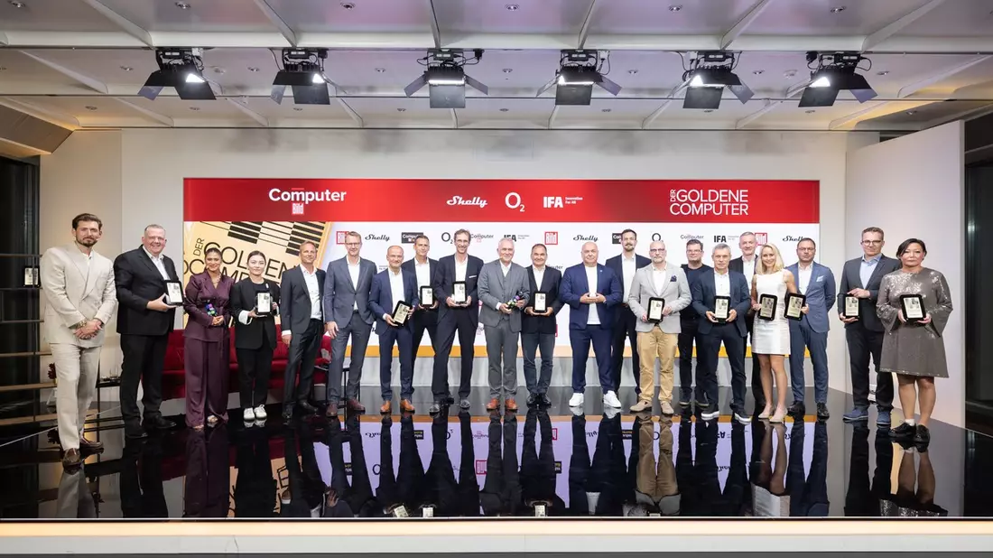 Technik-Highlights des Jahres: Der GOLDENE COMPUTER 2025 von COMPUTER BILD / Samsung gewinnt in drei Kategorien / Über 1 Million Stimmen abgegeben - Bild: presseportal.de