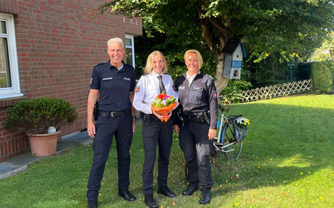 POL-WHV: Neue Kollegin auf Wangerooge: Frau Susan Preuß - Foto: presseportal.de POL-WHV: Neue Kollegin auf Wangerooge: Frau Susan Preuß - Foto: presseportal.de