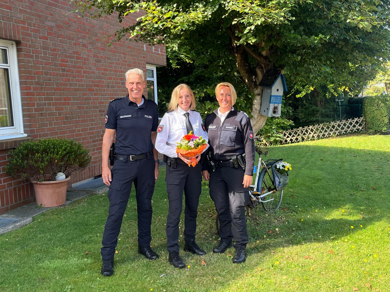 POL-WHV: Neue Kollegin auf Wangerooge: Frau Susan Preuß - Foto: presseportal.de