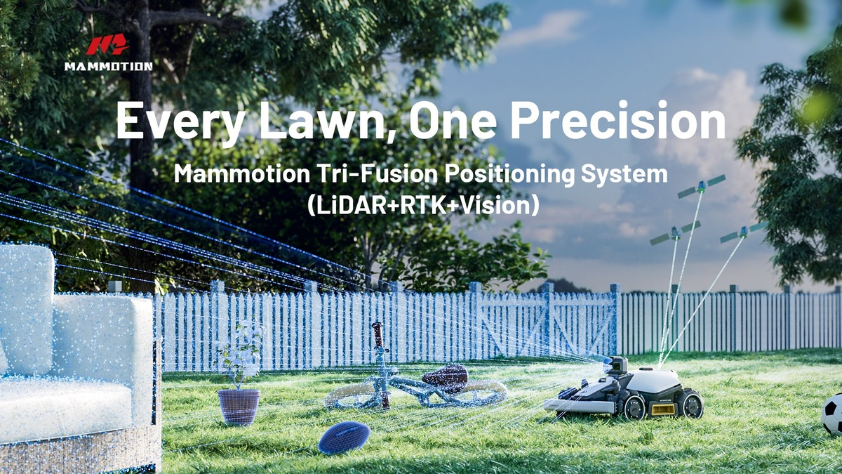 Weltpremiere auf der IFA: MAMMOTION präsentiert sein neues Tri-Fusion Positionierungssystem - Foto: presseportal.de