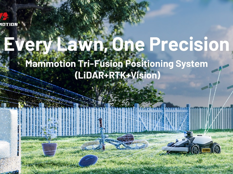 Weltpremiere auf der IFA: MAMMOTION präsentiert sein neues Tri-Fusion Positionierungssystem - Foto: presseportal.de